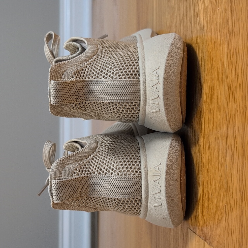 Vivaia Unisex Sliders Wool Sober Nature Sneakers Size38 - W7/M5.5 - Picture 3 of 15